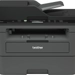 Brother Monochrome Laser Printer, Compact Multifunction Printer and Copier, DCPL2550DW, Refresh Subscription and  Dash Replenishment Ready, Black